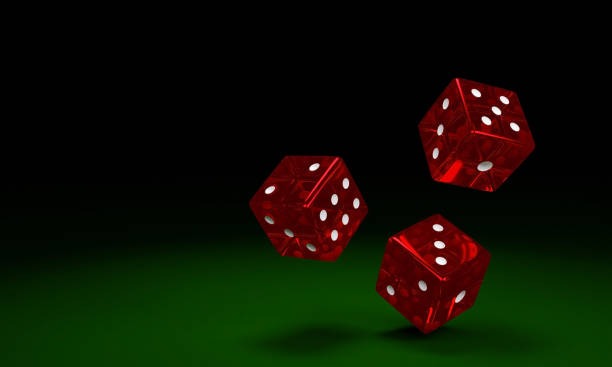 Live Sic Bo table with dealer and dice on h5 st789
